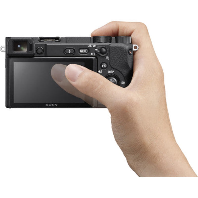 Sony Alpha a6400 Mirrorless Digital Camera with 16-50mm Lens - Hashtechguy Sony Alpha a6400 Mirrorless Digital Camera with 16-50mm Lens - Hashtechguy